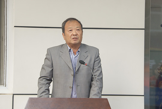 乐鱼官方在线入口工会主席翟武汉作比赛总结发言