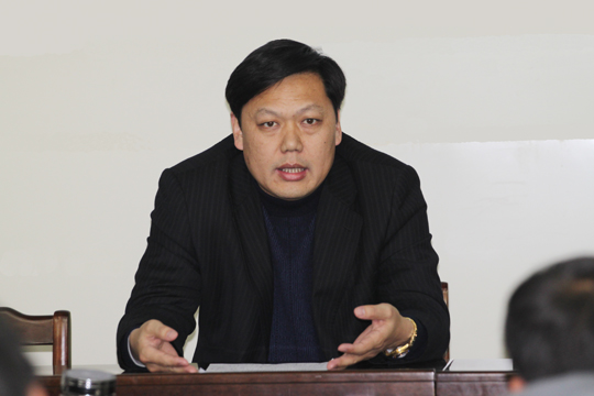 乐鱼官方在线入口总经理牛小昌在会上向大家提出希望和要求